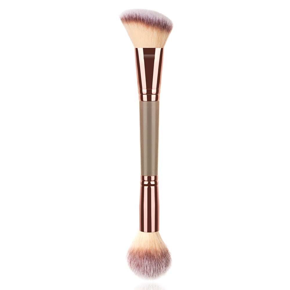 Foundation Makeup Brush, Double Ended Makeup Brushes, Concealer Cream Cosmetics, Blush brush