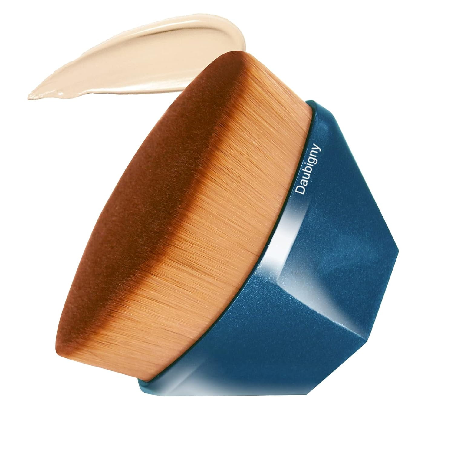 Foundation Makeup Brush Flat Top Kabuki Hexagon Face Blush Liquid