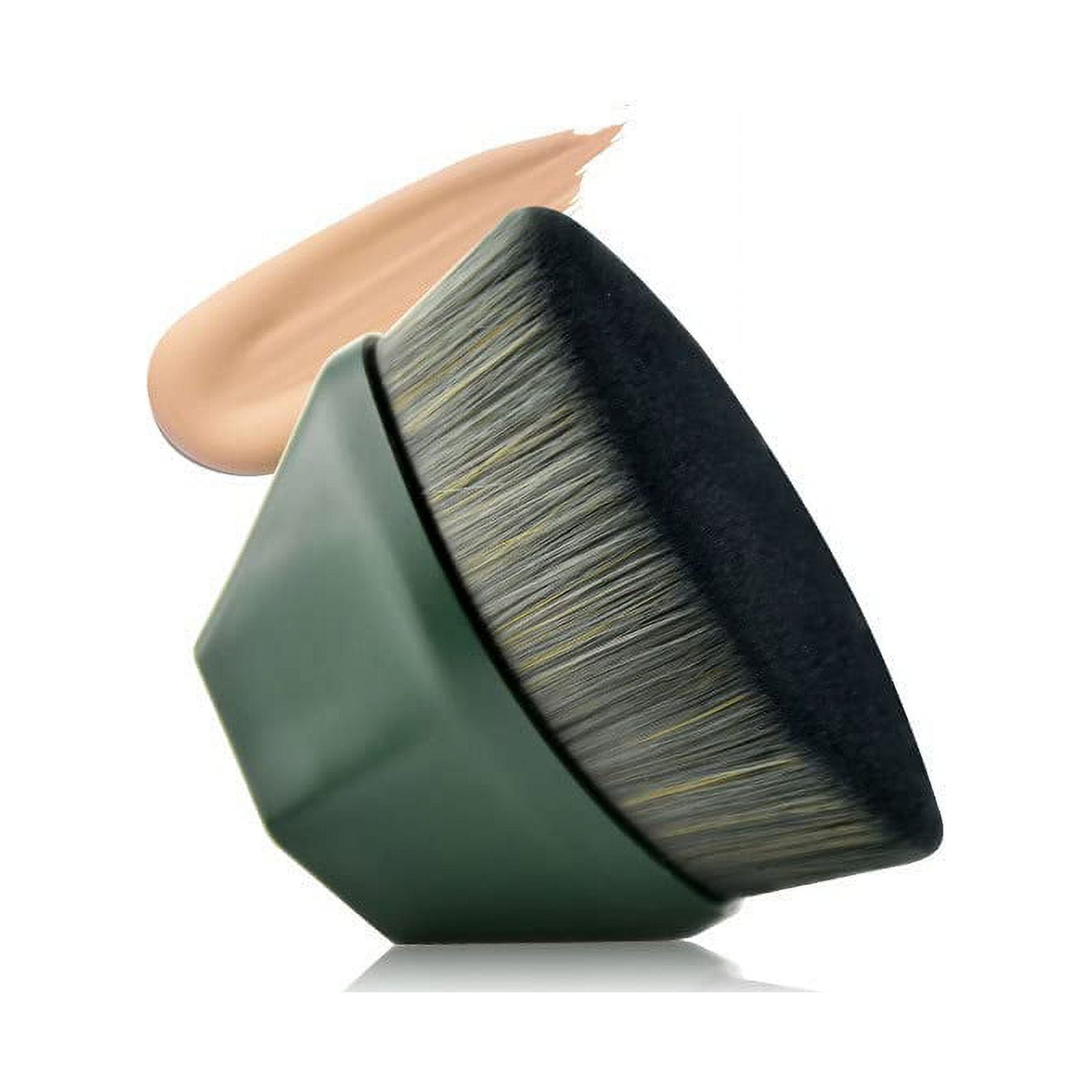 Foundation Makeup Brush Flat Top Kabuki Hexagon Face Blush Liquid