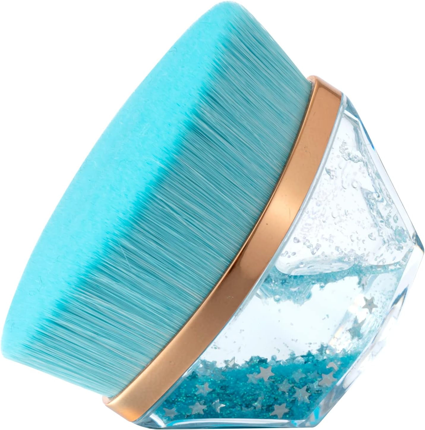 Foundation Makeup Brush Flat Top Kabuki Hexagon Face Blush Liquid