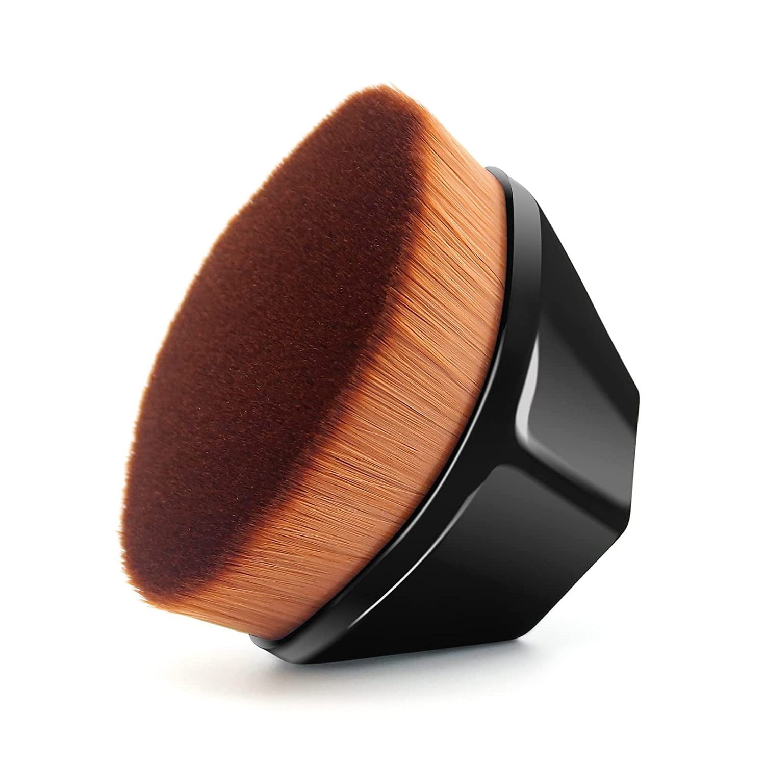 Foundation Makeup Brush Flat Top Kabuki Hexagon Face Blush Liquid