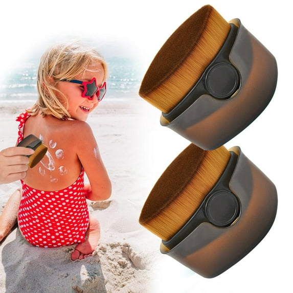 Foundation Makeup Brush Portable Makeup Brushes Flat Top Brush for All Face Make up & Foundation for Liquid Cream and Powder Face Brush