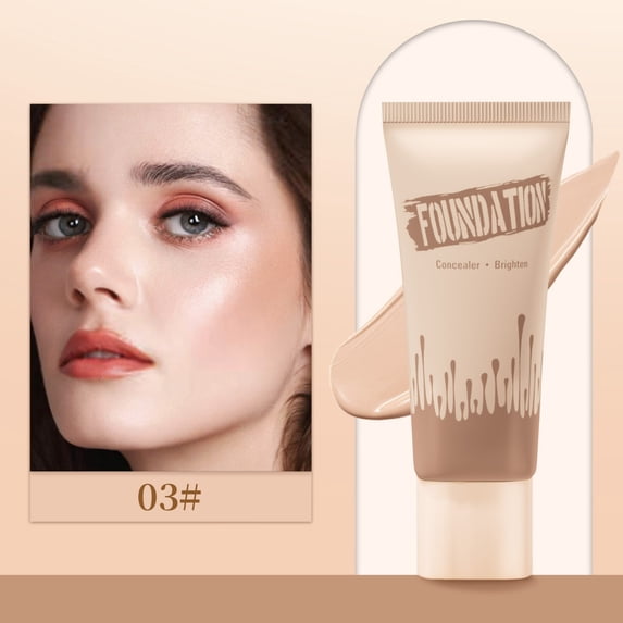 Foundation, Skin Tone Adapting Liquid Foundation for Women, Foundation Makeup Longwearing Waterproof, Full Coverage Foundation Creates Flawless Skin, Cover Redness and Imperfections, Matte Finish