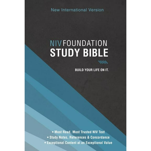 Foundation Study Bible-NIV (Hardcover)