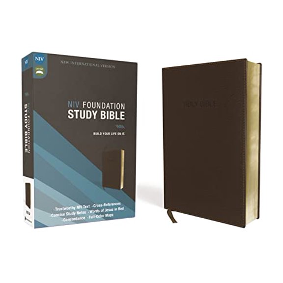 Pre-Owned Foundation Study Bible-NIV (Imitation Leather) 0310441870 9780310441878