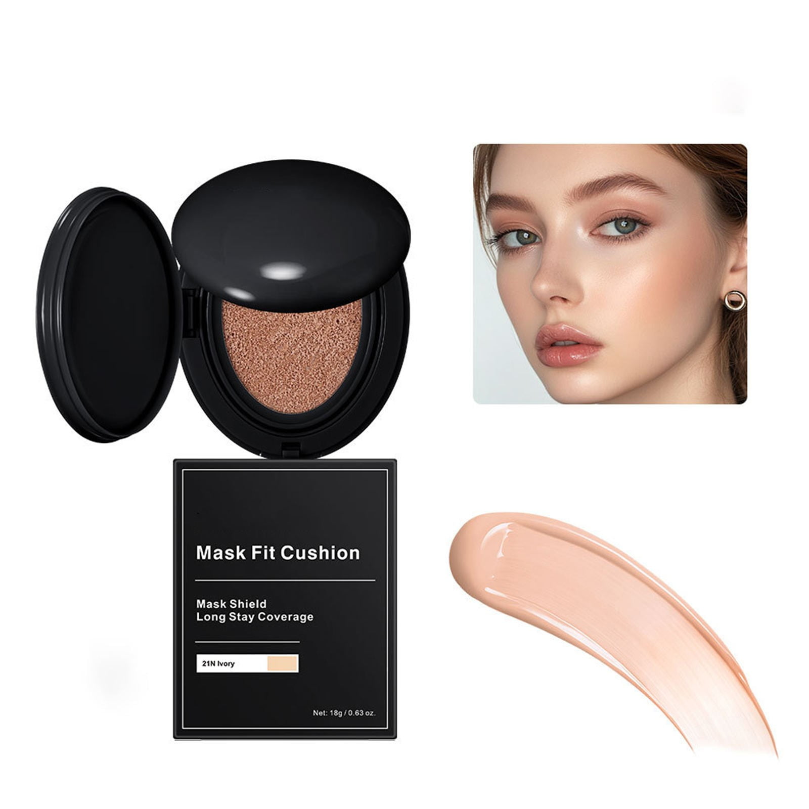 Foundation off Promotion！1X Air Cushion Foundation, Long Wearing Makeup