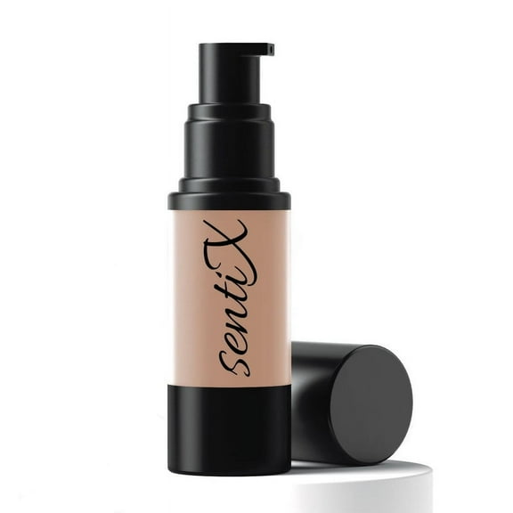 Foundation - warm undertone,Oil-Free HD Liquid Foundation – Medium to Full Coverage, Long-Wear, Hydrating & Paraben-Free