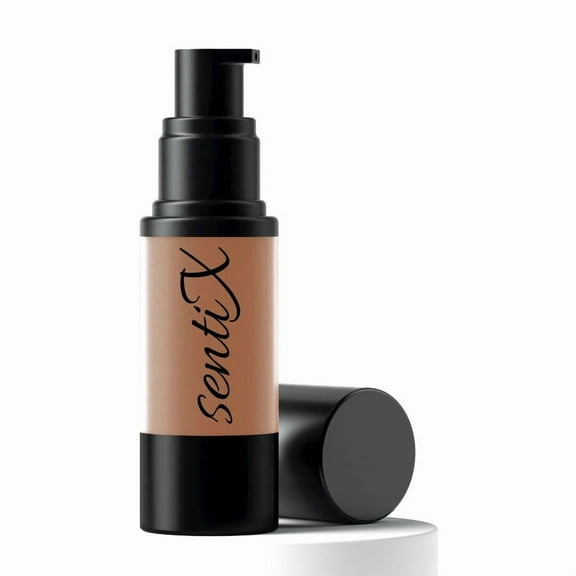 Foundation - warm undertone,Oil-Free HD Liquid Foundation – Medium to Full Coverage, Long-Wear, Hydrating & Paraben-Free