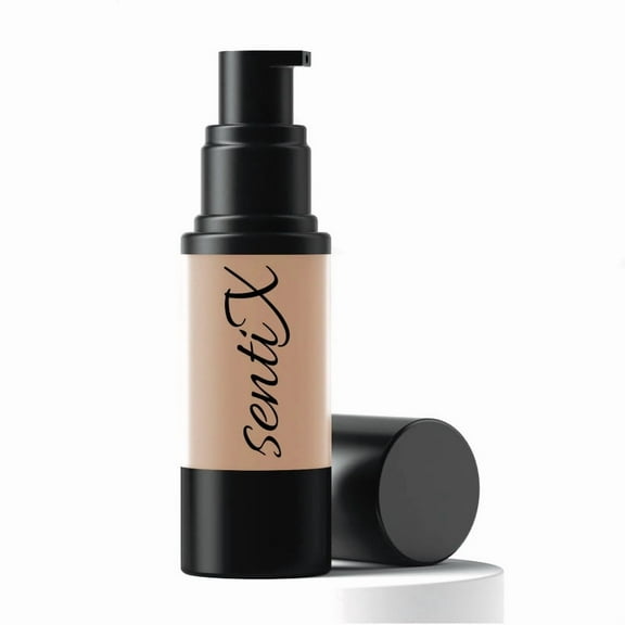 Foundation - warm undertone,Oil-Free HD Liquid Foundation – Medium to Full Coverage, Long-Wear, Hydrating & Paraben-Free