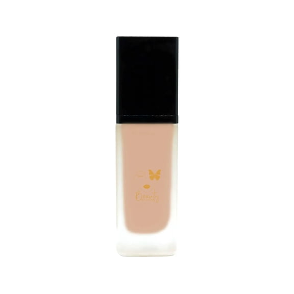 Tsj Naturals Warm Nude Foundation: SPF Protection & Flawless Coverage