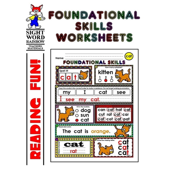 Foundational Skills Worksheets