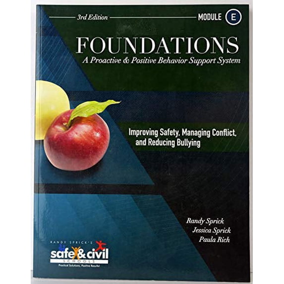 Pre-Owned Foundations A Proactive & Positive Behavior Support System *Module E* 3rd Edition Paperback - GOOD