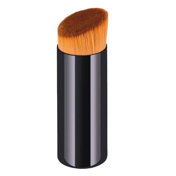 Foundations Brush Contours Brush Face Brush Round Head Make Up Brush Angled Foundations Brush for Cream and Powder