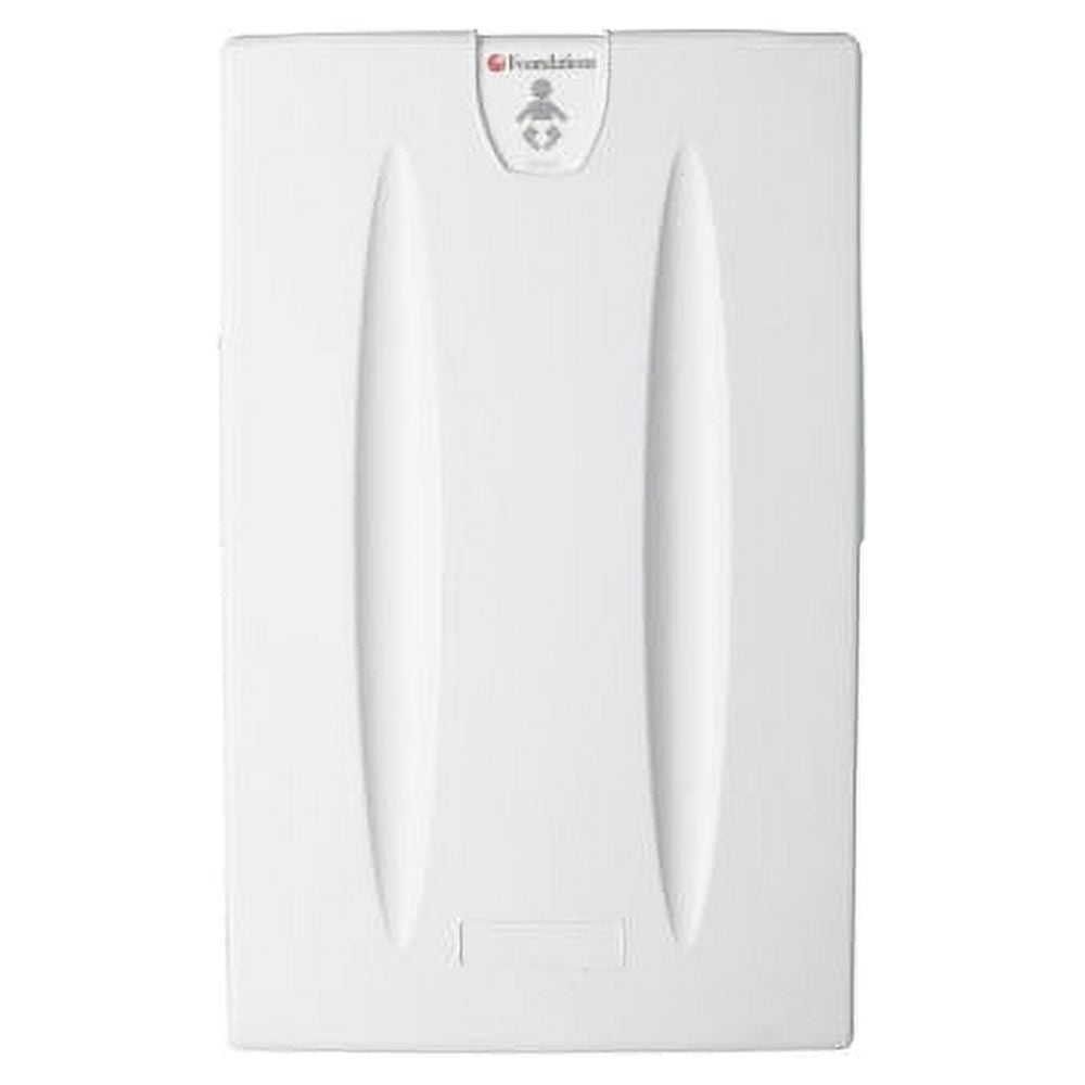 Foundations Classic Vertical Baby Changing Station, Wall-Mount, 100-EV, Gray