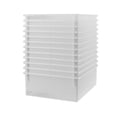 thumbnail image 1 of Foundations Clear Plastic Storage Containers for Changing Tables and Diaper Organizers (12-Pack), 1 of 7