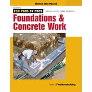 Foundations & Concrete Work, Paperback