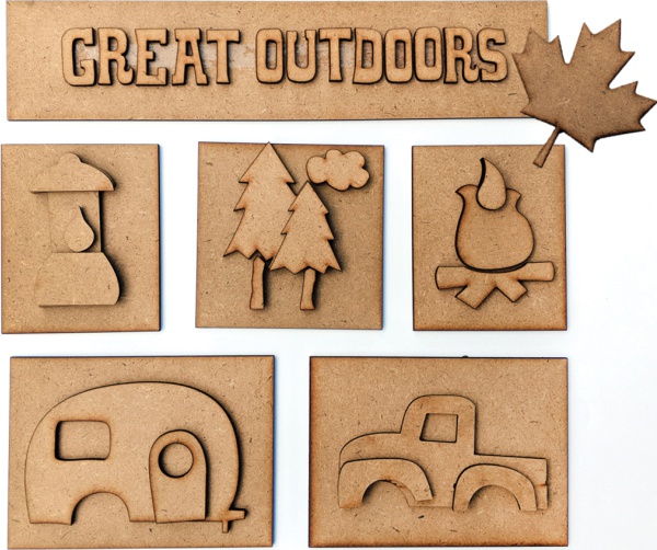 Foundations Decor Shadow Box KitGreat Outdoors