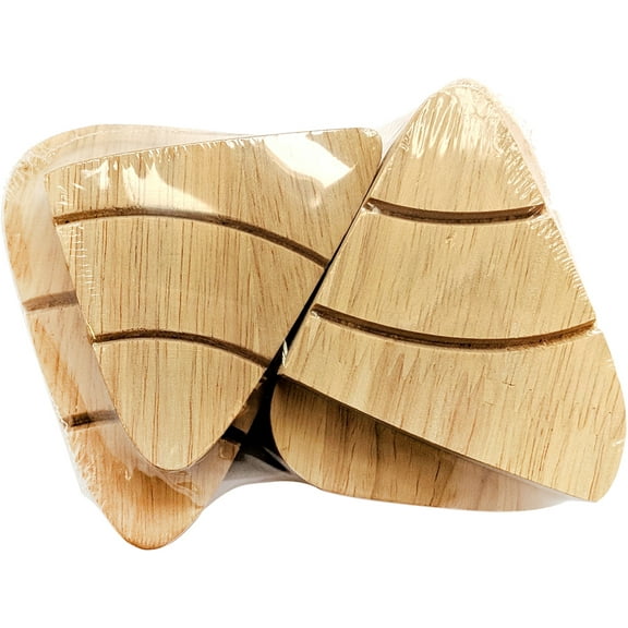 Foundations Decor Wood October Candy Corns 4/Pkg