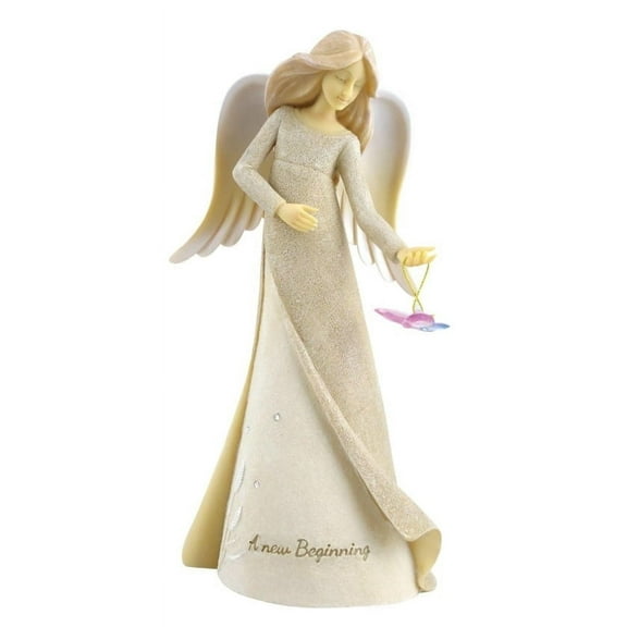 Foundations Expressions a New Beginning Butterfly Angel Figurine 4.1in H