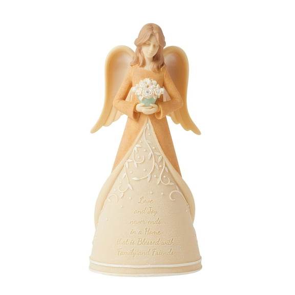 Foundations Family & Friends Angel Figurine 7.5in H