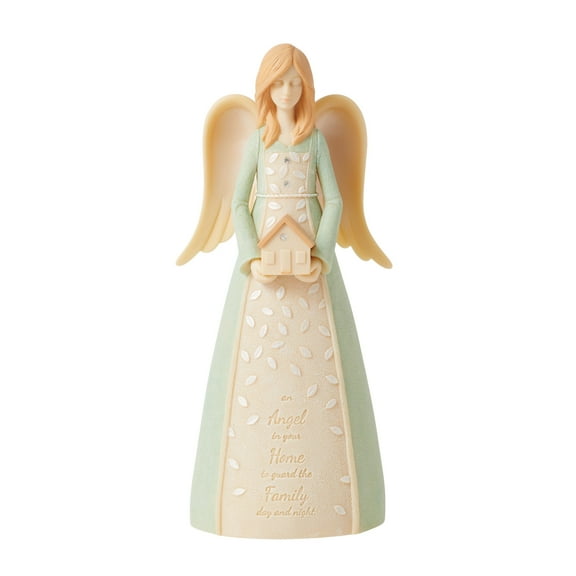 Foundations Family Keeper Angel Figurine 7.5in H