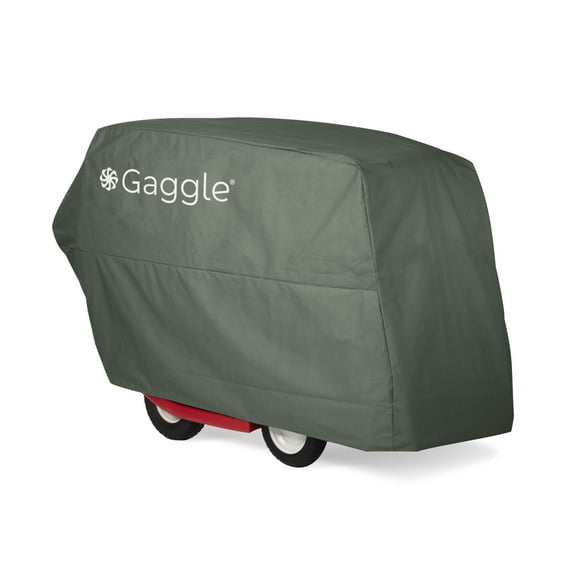 Foundations Gaggle Parade 6 Buggy Weather Cover, 360° Water-Resistant Stroller Protection, Gray