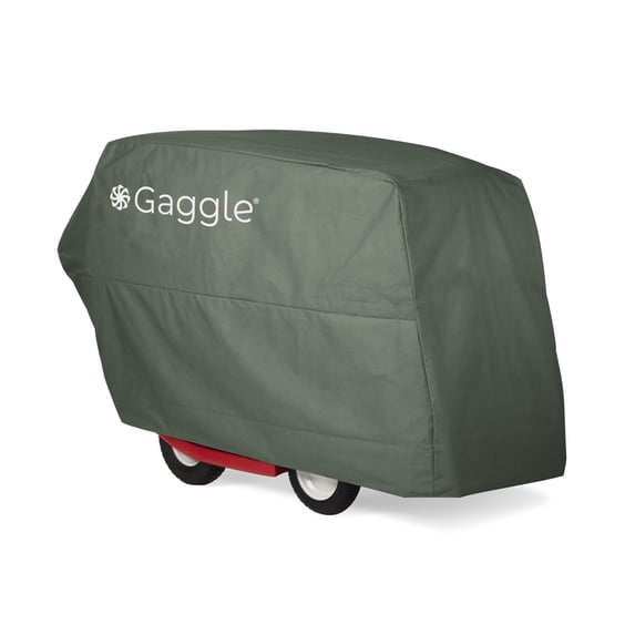 Foundations Gaggle Parade 6 Buggy Weather Cover, 360° Water-Resistant Stroller Protection, Gray