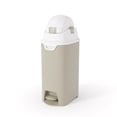 thumbnail image 1 of Foundations Hands Free Medium Diaper Pail with Airtight Lid - Durable & Odorless Diaper Disposal, Holds up to 45 Newborn Diapers, Refill With Any Bags - Sand, 1 of 6