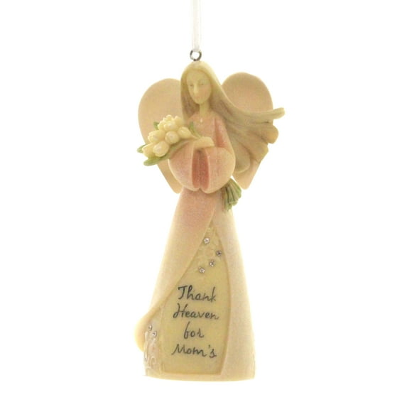 Foundations Mother Angel Ornament Polyresin Thank Heaven 6004095