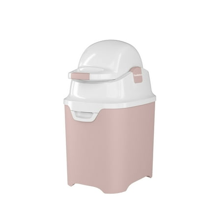 Foundations Mini Diaper Pail (Pink)
