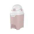 thumbnail image 1 of Foundations Mini Hands-Free Diaper Pail with Airtight Lid - Durable & Odorless Diaper Disposal, Large Capacity, Holds up to 30 Newborn Diapers, Refill with Any Bags - Pink, 1 of 5