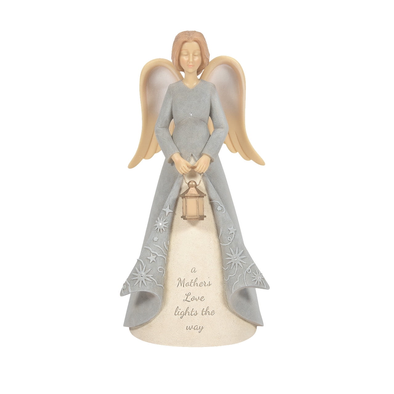 Enesco Foundations Mother Angel Decorative Figurine 8in H