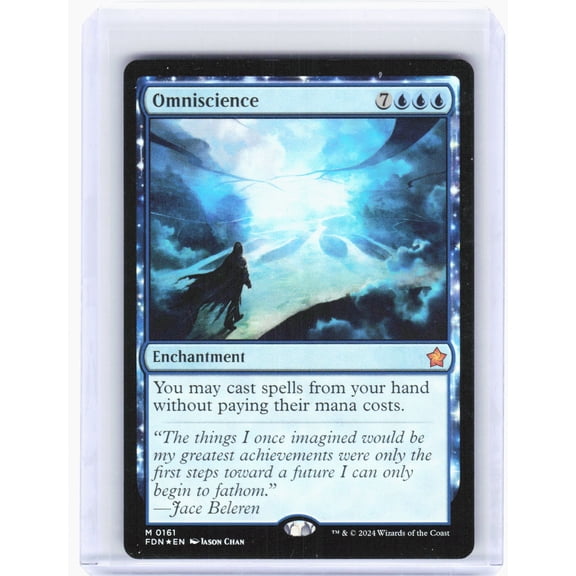 Foundations Omniscience Foil Mythic #161