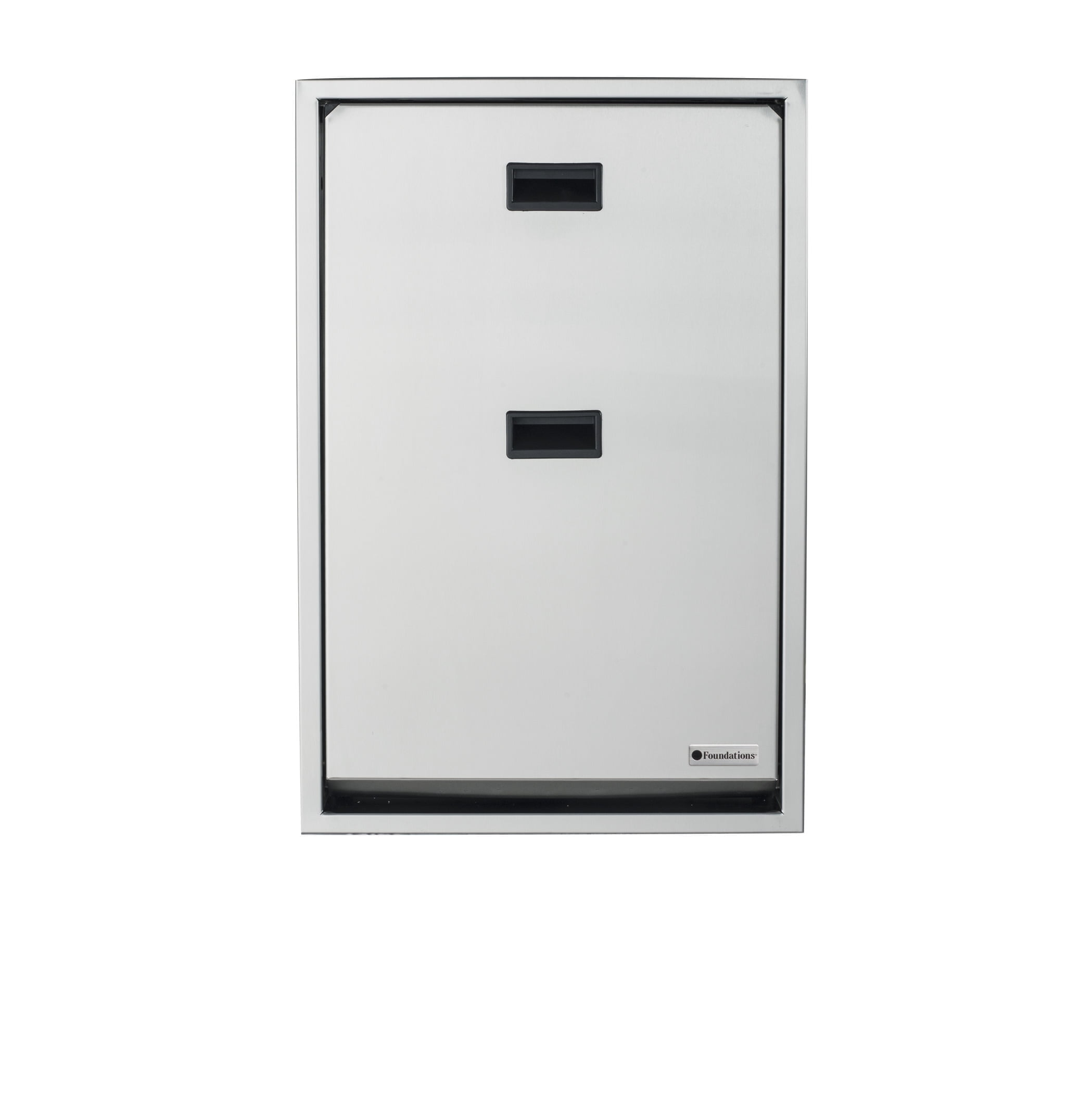 Foundations Premier Vertical Baby Changing Station, Recessed Mount, 100SSV-R, Stainless Steel