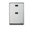 thumbnail image 1 of Foundations Premier Vertical Baby Changing Station, Recessed Mount, 100SSV-R, Stainless Steel, 1 of 9