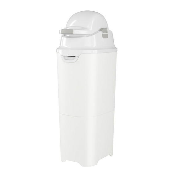 Foundations Premium Tall Diaper Pail White