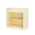 thumbnail image 1 of Foundations SafeStart Changing Table, Built-In Storage, Foam Pad Included, Natural, 1 of 8