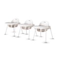 thumbnail image 1 of Foundations Secure Sitter 11" 3 Pack Feeding Chairs with Removable Tray, Easy to Clean, Stackable Feeding Chairs, 1 of 6
