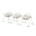 thumbnail image 1 of Foundations Secure Sitter 13" 3 Pack Feeding Chairs with Removable Tray, Easy to Clean, Stackable Feeding Chairs, 1 of 6