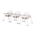 thumbnail image 1 of Foundations Secure Sitter 9" 3 Pack Feeding Chairs with Removable Tray, Easy to Clean, Stackable Feeding Chairs, 1 of 6