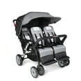 thumbnail image 1 of Foundations Sport Quad 4-Seat Stroller, Gray, 1 of 4