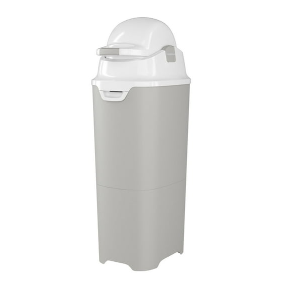 Foundations Premium Tall Diaper Pail Gray