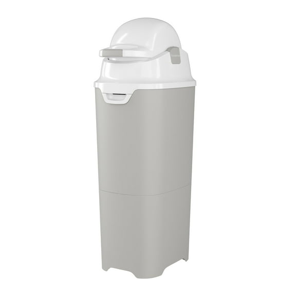 Foundations Premium Tall Diaper Pail Gray