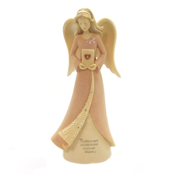 Foundations Teacher Heart Angel Polyresin Instructor Knowledge 6004088