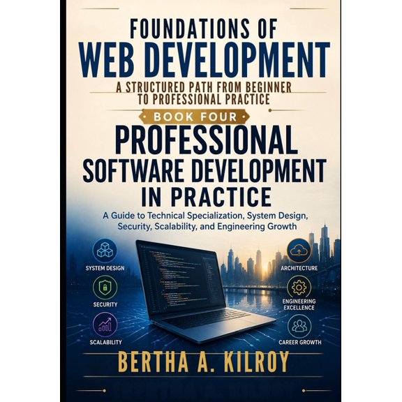 Foundations of Web Development. How the Professional Software Development in Practice: A Guide to Technical Specialization, System Design, Security, Scalability, Book 4, (Paperback)