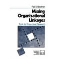 thumbnail image 1 of Foundations for Organizational Science Missing Organizational Linkages: Tools for Cross-Level Research, (Paperback), 1 of 1