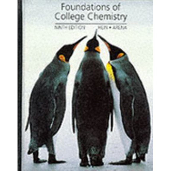 Pre-Owned Foundations of College Chemistry (Hardcover) 0534259200 9780534259204