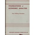 thumbnail image 1 of Pre-Owned Foundations of Economic Analysis 9780674313002 /, 1 of 1