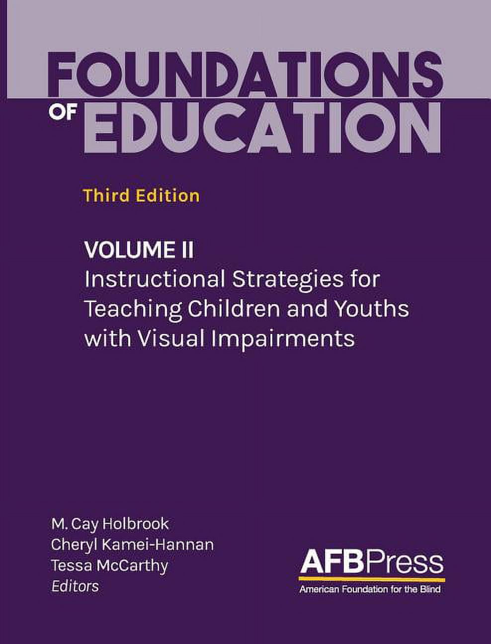 Foundations of Education: Volume II: Instructional Strategies for ...