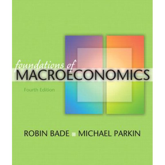Pre-Owned Foundations of Macroeconomics (Paperback) 0321522524 9780321522528